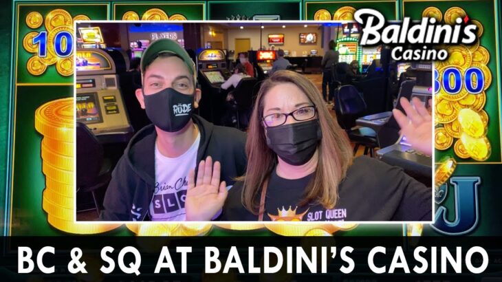 Teaming up with 👑 Slot Queen 👑 at Baldini’s Casino!