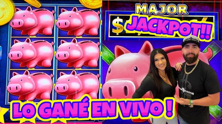 🔴EN VIVO MAJOR JACKPOT EN PIGGY BANK ! #hardrockholly #majorjackpot #casino