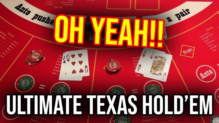 LIVE ULTIMATE TEXAS HOLD’EM!! March 31st 2023