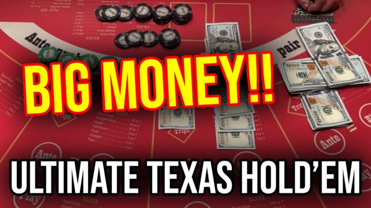 INCREDIBLE MASSIVE COMEBACK WIN!! ULTIMATE TEXAS HOLD’EM!! May 14th 2023