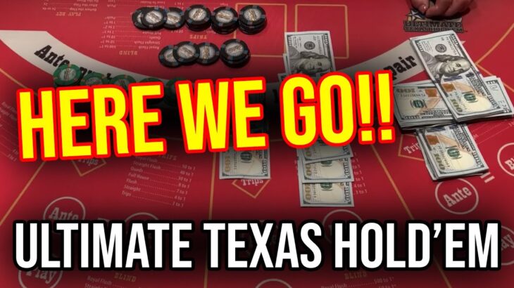 LIVE ULTIMATE TEXAS HOLD’EM!! May 12th 2023