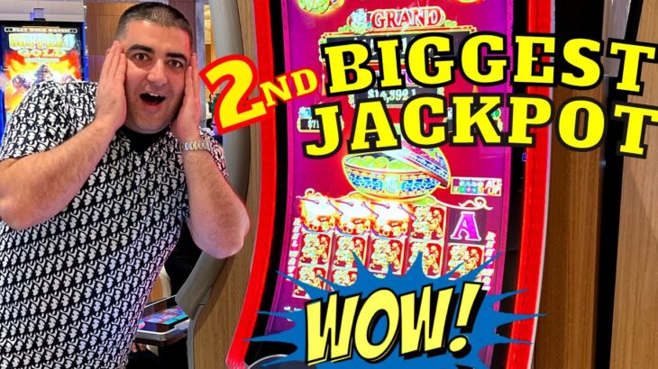 My 2nd BIGGEST HANDPAY JACKPOT On Dancing Drums At $88 MAX BET
