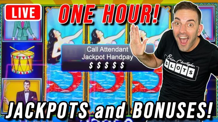 🔴 ONE HOUR of JACKPOTS & BONUSES ➤ Your FAVORITE Link Slots!
