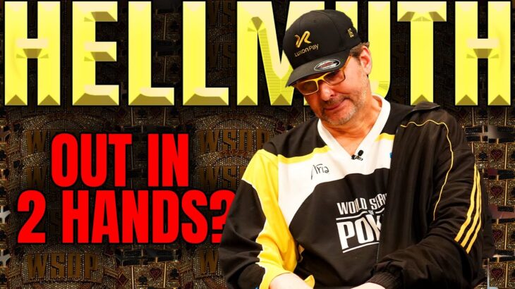 Phil Hellmuth Can’t Believe How Bad He Played