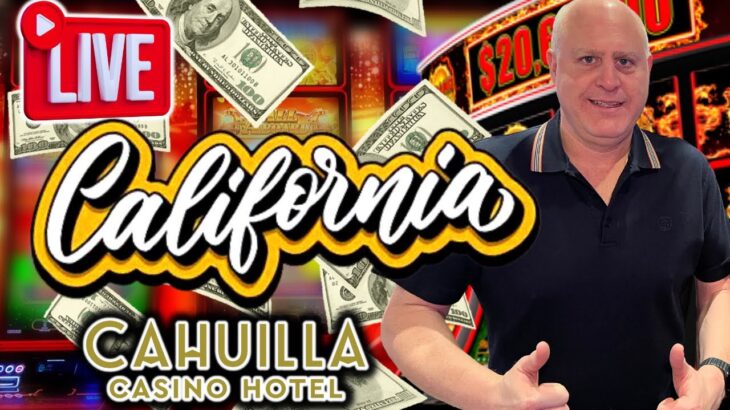 🔴 GOING FOR THE GRAND JACKPOT LIVE AT CAHUILLA CASINO!