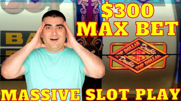 Gambling BIG MONEY In Las Vegas Casino – $300 MAX BET BONUS