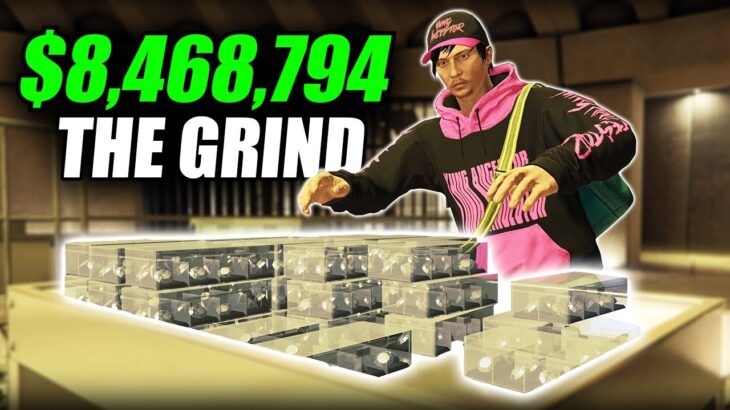 Grinding For The Upcoming DLC In Casino Heist! Total Take $8,468,794 On 4 June