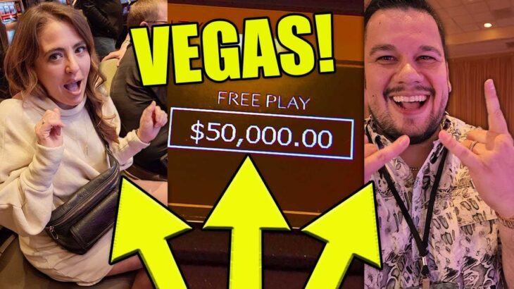 Won $50K at Vegas Slot Tournament! Hired Chef & Played 1st Two Games!