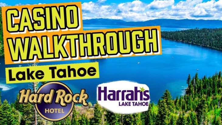 Awesome Slot Play + Casino Walkthrough 🎰 Lake Tahoe casinos Hard Rock plus Harrahs 🤠