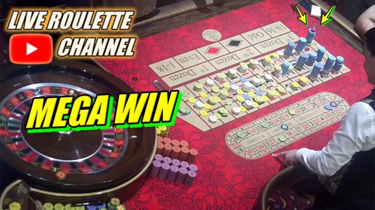 🔴LIVE ROULETTE | 💰 MEGA WIN 💰 Amazing Session In Las Vegas Casino 🎰 Insane Betting ✅ 2023-07-10