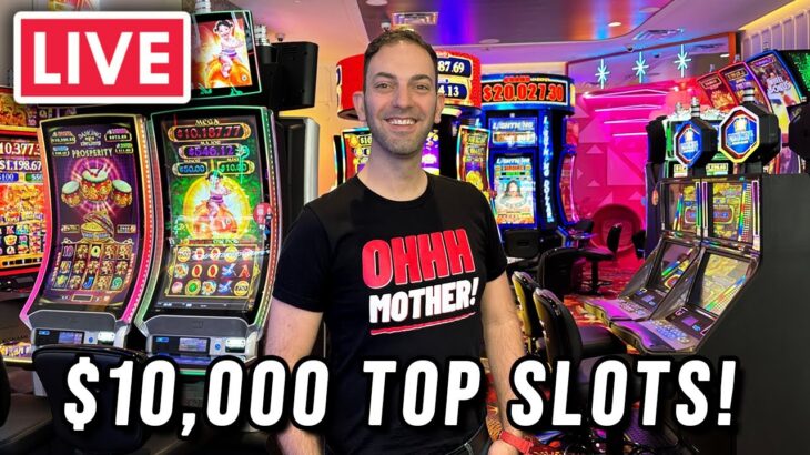 🔴 Vegas at its Best 🎉 $10k on the Top Slots!