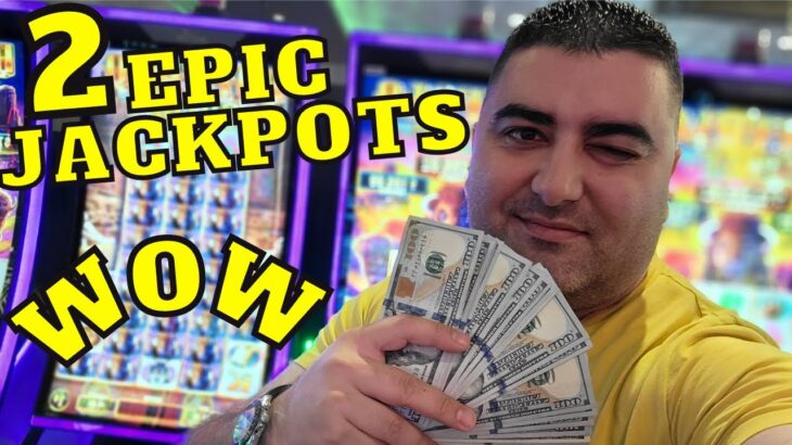 Winning BIG JACKPOTS On High Limit Slot Machines At Casino