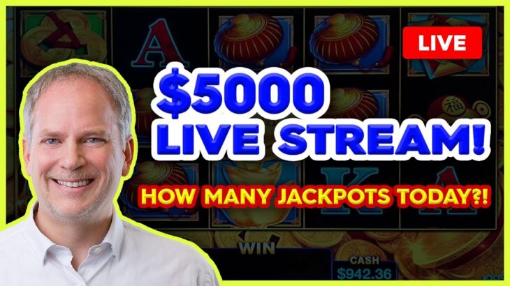🔴 $5,000 for → Going for the GRAND! Live. Casino. Slots.