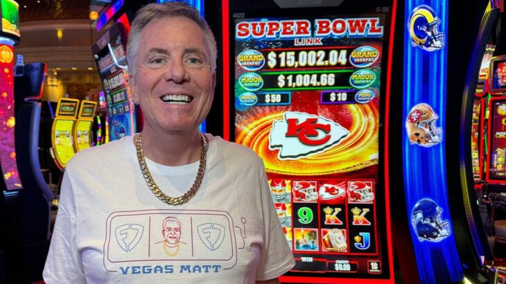 Legendary Bonus On Super Bowl Slot Machine!