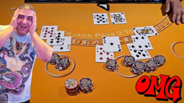 $17,500 Swing On High Limit Black Jack Table At Pepermill Casino