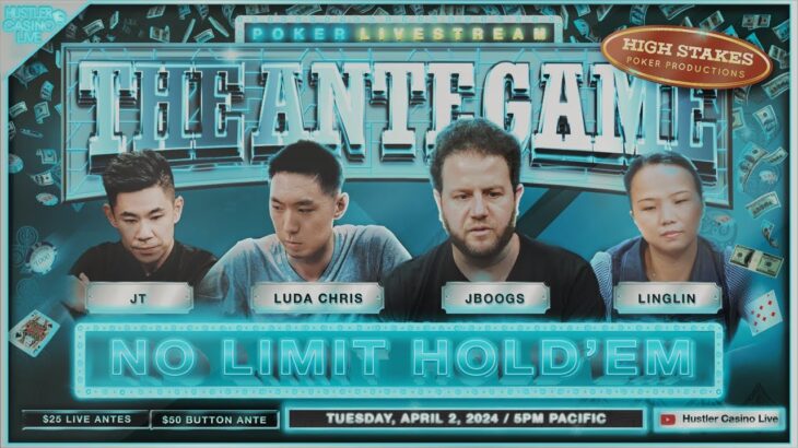 Luda Chris, JT, Linglin, JBoogs & Mike X Play HIGH STAKES POKER — Commentary by Christian Soto