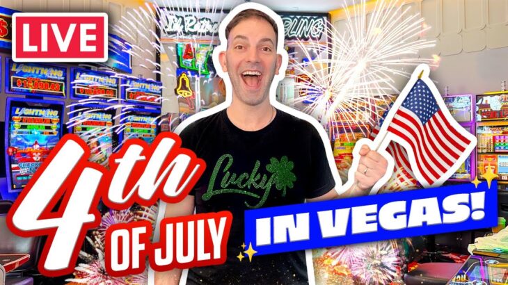 🔴 WE ARE LIVE 🧨 EPIC 4th of July in Las Vegas!