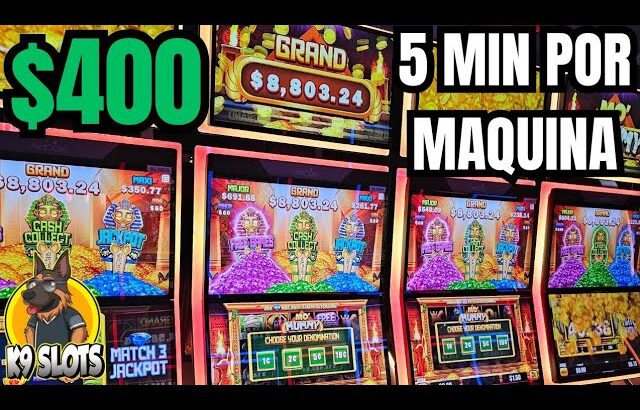 💥 $400 en el Casino No Te Congeles en una Máquina! Juega $100 o 5 Minutos y Sigue Buscando