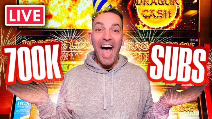 🔴 LIVE $70,000 HIGH LIMIT ⫸ 700,000 Subscribers x2 Celebration!