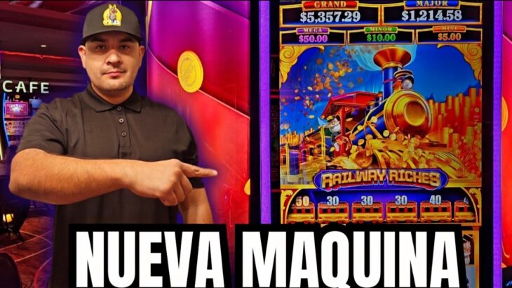 📢 NUEVO JUEGO EN EL CASINO! Railway Riches me llevé un 10x me hizo ganar en GRANDE Dinero