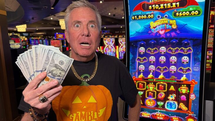 Let’s Win A Scary Amount Of Money On Slots Today