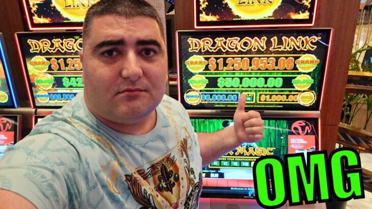 NON STOP JACKPOTS On Million Dollar Dragon Link Slot – LAS VEGAS EPIC BIG WINS