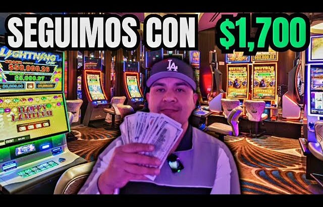 Arriesgo $1700 en las MEJORES Maquinas del Casino (El Reto Continua)