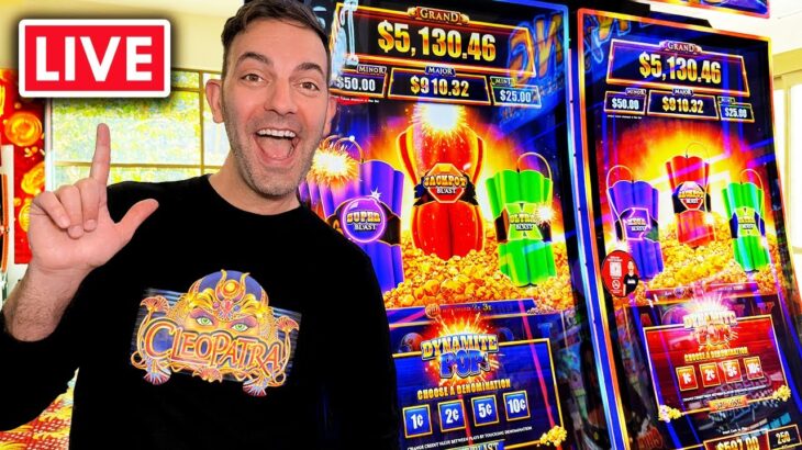 🔴 Las Vegas LIVE 🎰 New Slots at Plaza Casino!