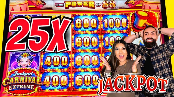 25X JACKPOT CARNIVAL EXTREME EN LAS VEGAS ! #casino