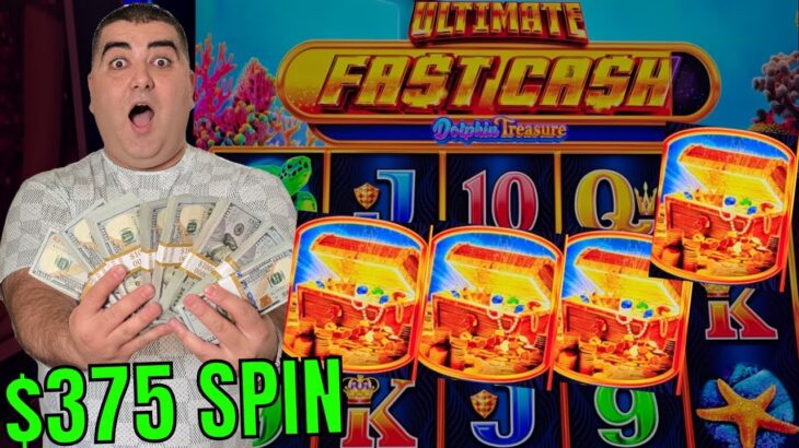 JAWS-DROPPING JACKPOT On Brand New ULTIMATE FAST CASH Slot