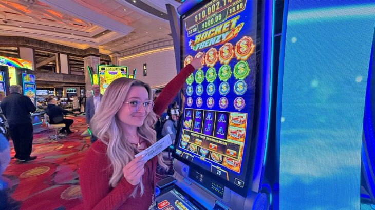 We WORLD PREMIERED This Slot Machine And THIS Is What Happened!