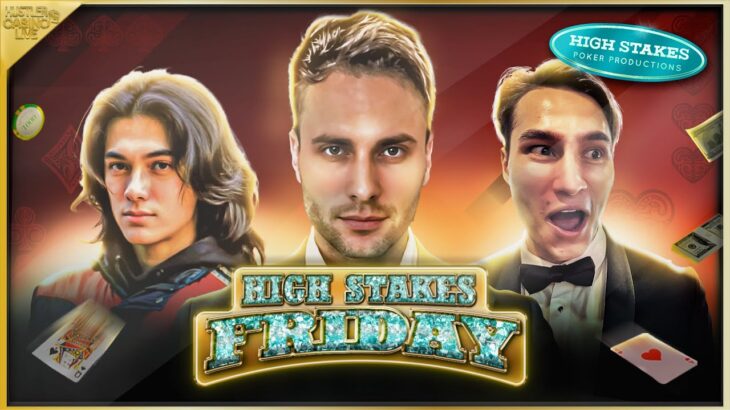 HIGH STAKES $50/100 w/ Jake Brander, David, Ethan, Jasper & Dylan Flashner – Commentary by Charlie