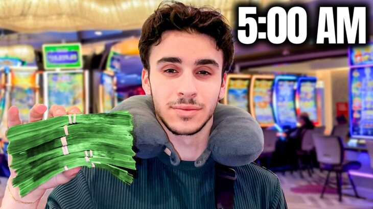 I Spent 24 Hours TRAPPED In a Casino