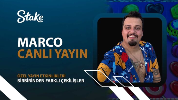 MARCO CANLI YAYIN 🔴 LİVE 🔴 #slot #casino #onlineslot #onlinecasino  #slotoyunları