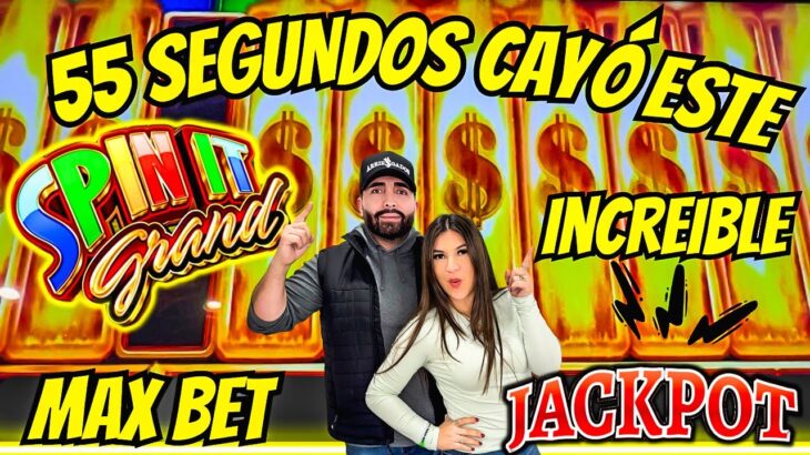 ⚠️ 55 SEGUNDOS PARA ESTE INCREIBLE JACKPOT EN SPINT IT GRAND SLOT MACHINE !