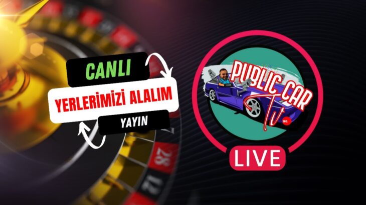 CANLI YAYIN Çekiliş Telegramda! #publiccartv #casino #slot