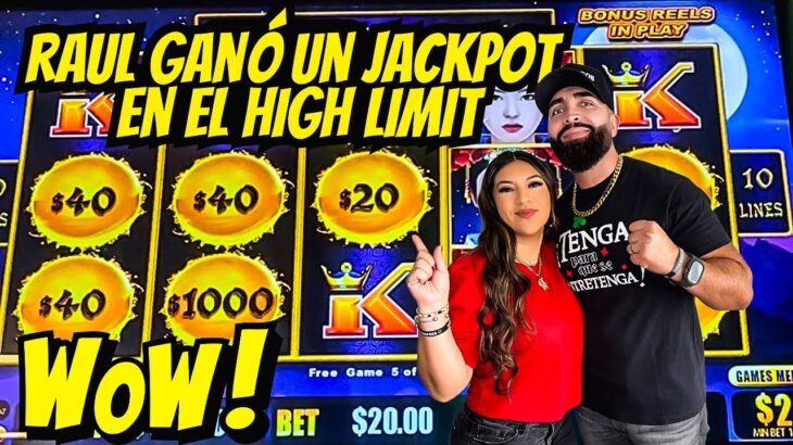 RAUL GANÓ JACKPOT EN EL HIGH LIMIT DE OCEAN CASINO AC