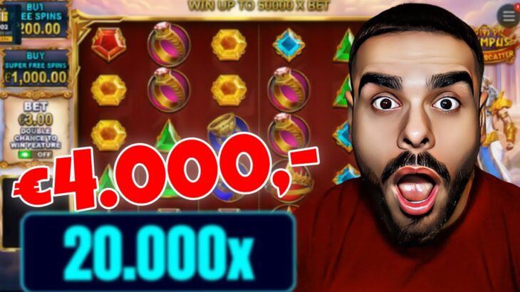 🔴 €4.000 STREAM! VANDAAG GAAN WE ALLES LEEGTREKKEN (24+) CASINO💰🔥