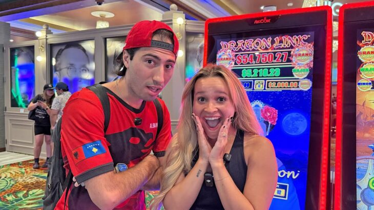 Happily Married Couple Gambles Thousands On Las Vegas Slots!