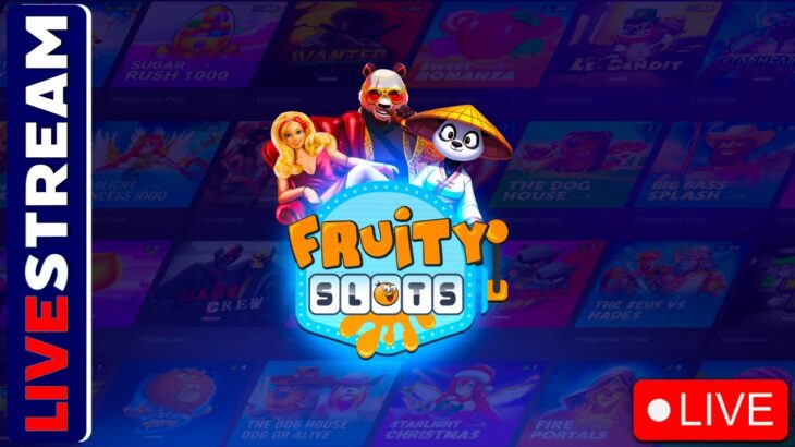 🟢 LIVE UK THURSDAY SLOT STREAM! – Bonuses, Big Wins & Live Chat | Fruity Slots | Hideous Slots