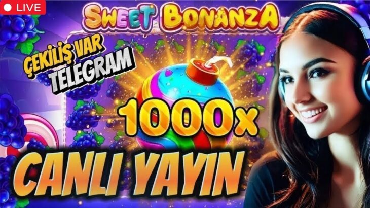 SLOT CANLI YAYIN 🔴 SLOT OYUNLARI 🔴 SWEET BONANZA 1000 MAX WİN #slot #slotoyunları #sweetbonanza