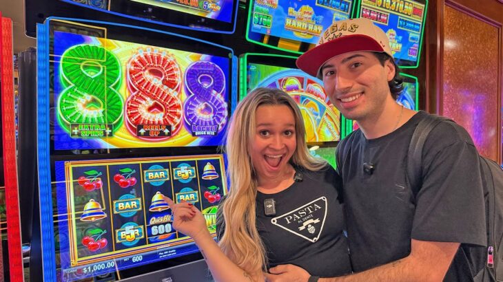 Testing My Beginner’s LUCK On This NEW Las Vegas Slot!
