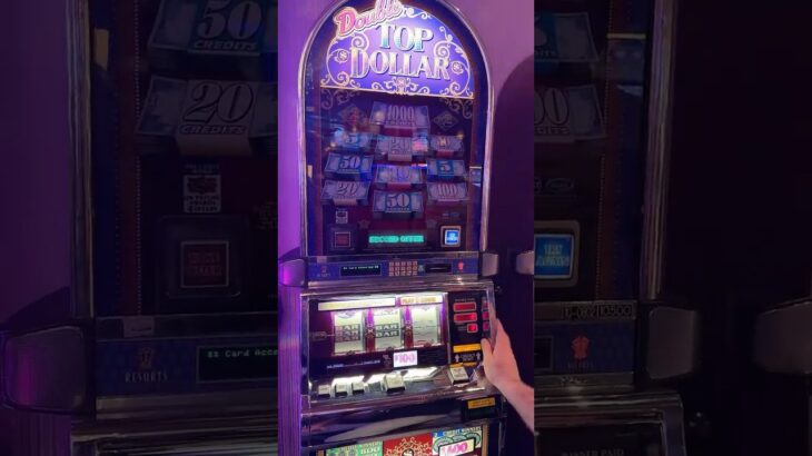 $200 Bet Double Top DOLLAR #casino #gambling #slot