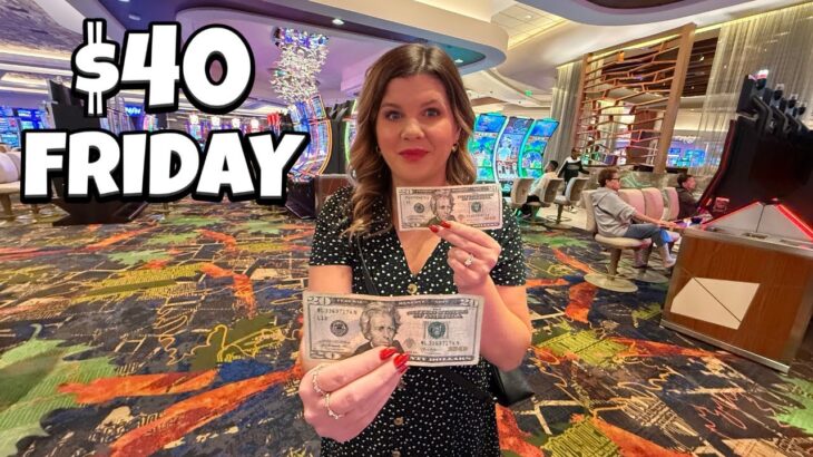 I Tested the $40 Slot Method at a California Casino!