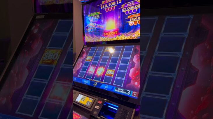 JACKPOT FEATURE ON MINERS DREAM! #slots #casino #jackpot
