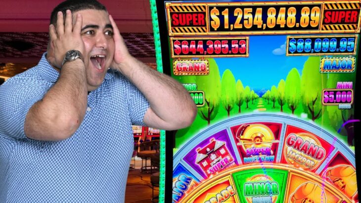 OMG This Progressive Jackpot Was INSANE – Winning Epic Jackpot At Casino 🤯