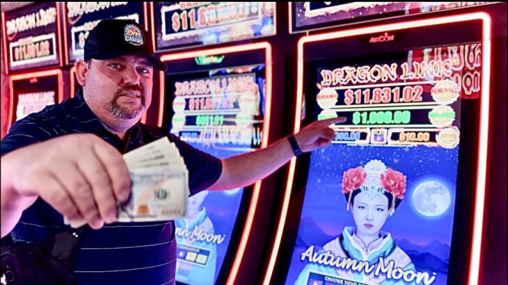 Un MAJOR! De $1,000 Su Máximo tope Autumn Moon #casino