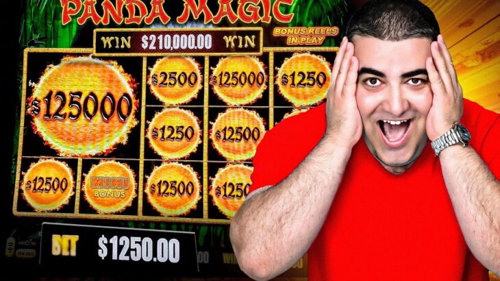 $1,250 A Spin MEGA JACKPOT Shocked Entire Casino 🤯