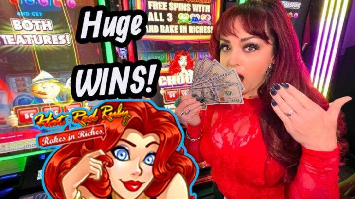 HOT RED RUBY!! Raking in Riches at World’s Largest Casino!