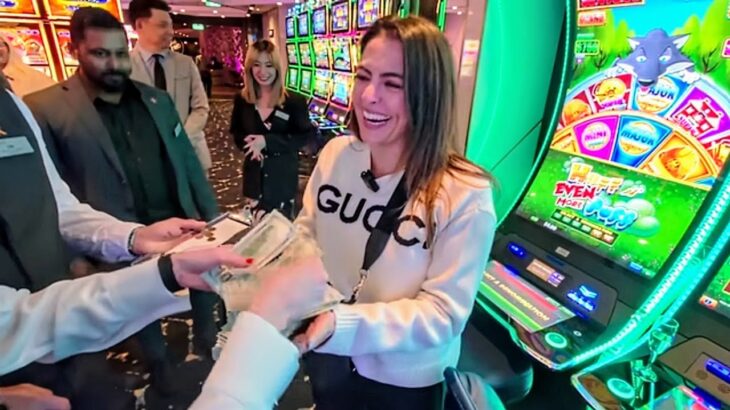 I’M CRYING After a JACKPOT SO BIG It Required 10 Casino Workers To Verify!